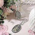 thumbnail image 4 of 20 Pieces Baptism Wood Keychain Our Lady of Guadalupe Bautizo Wood Keychain Christening Favor Baptismal Souvenirs Communion Favors (White, Pink), 4 of 4