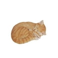 thumbnail image 1 of Hi-Line Gift Ltd Statue de Chat Allongé Dormant Tabby, Orange, 1 of 5