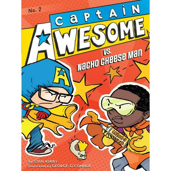 Captain Awesome: Captain Awesome vs. Nacho Cheese Man (Series #2) (Paperback)