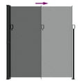 thumbnail image 5 of vidaXL Retractable Side Awning Sun Shade Privacy Screen Outdoor Patio Garden, 5 of 9