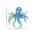 thumbnail image 2 of Metal Octopus Wall Decor Craftsmanship Indoor and Outdoor Use 19X18X0.5CM Iron 1Set, 2 of 4