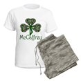 thumbnail image 5 of CafePress - Mccaffrey Shamrock Women's Light Pajamas - Women's Short Sleeve Print T-Shirt and Pants Light Cotton Pajama Set, 5 of 7