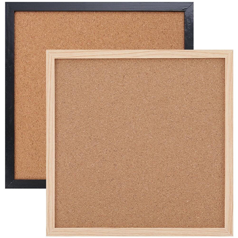 Cork Boards For Walls 2Pcs Office Cork Board Message Board Reminder