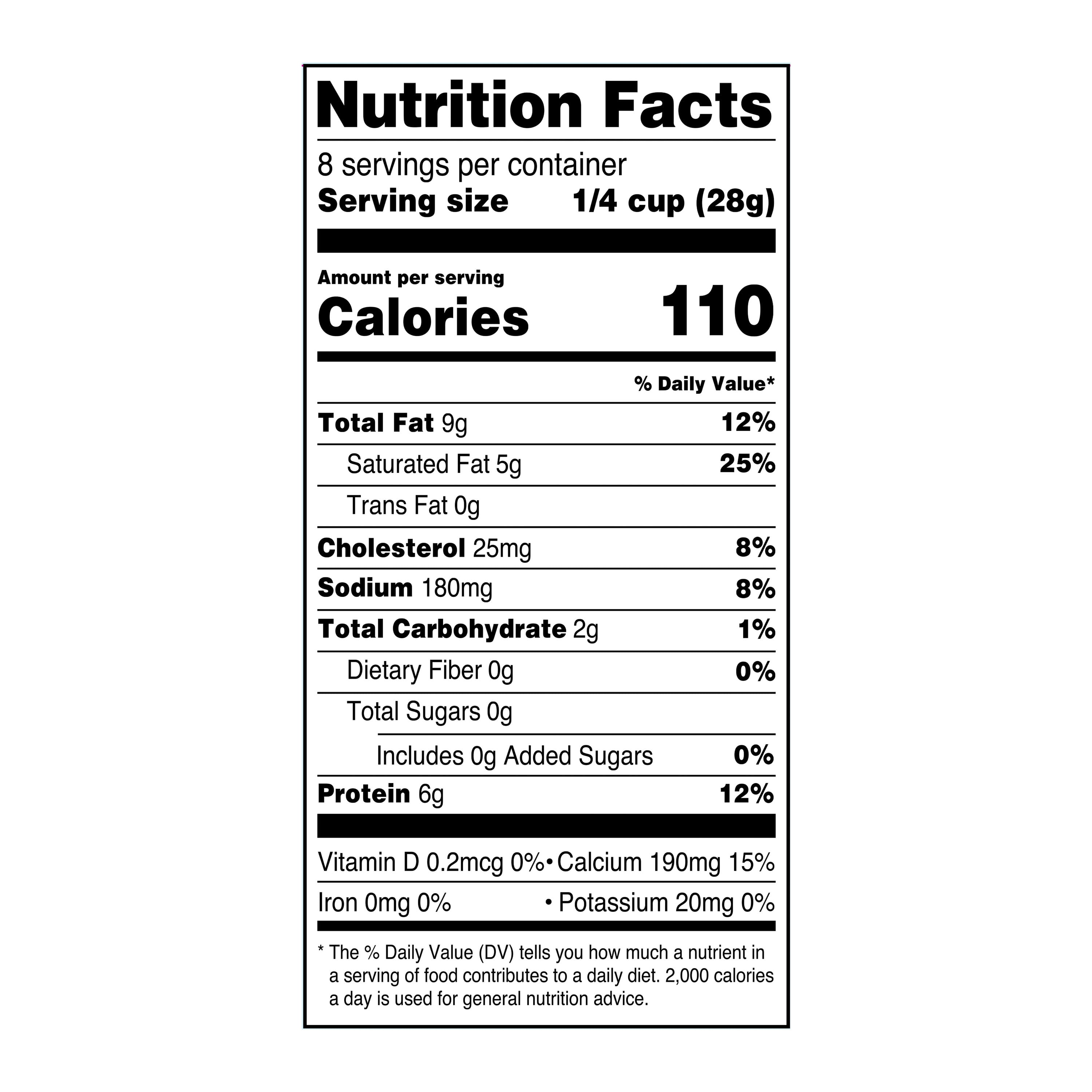 Great Value Triple Cheddar Finely Shredded Cheese, 8 oz Bag