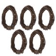 thumbnail image 2 of 5Pcs Natural Grapevine Wreath Rings Parrot Rattan Vine Branch Wreath Hoops for DIY Decor, 2 of 9