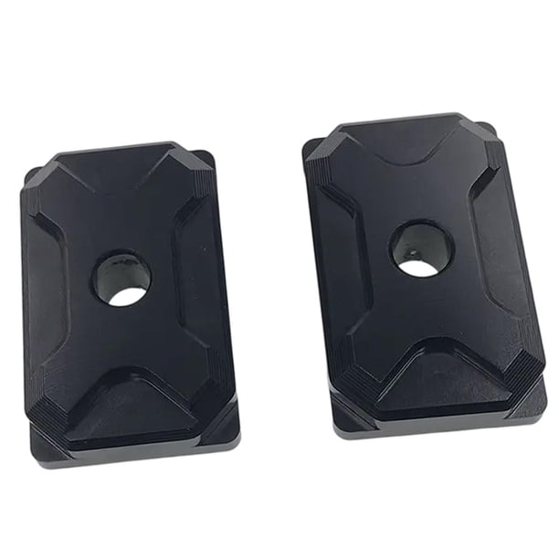 Bloque ajustador de cadena de motocicleta, eje de horquilla trasera, bloque ajustador de cadena para Yamaha High Negro