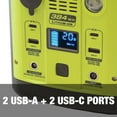 Sun Joe PPG400 384Wh 6Amp Portable Power Generator with Outlets and