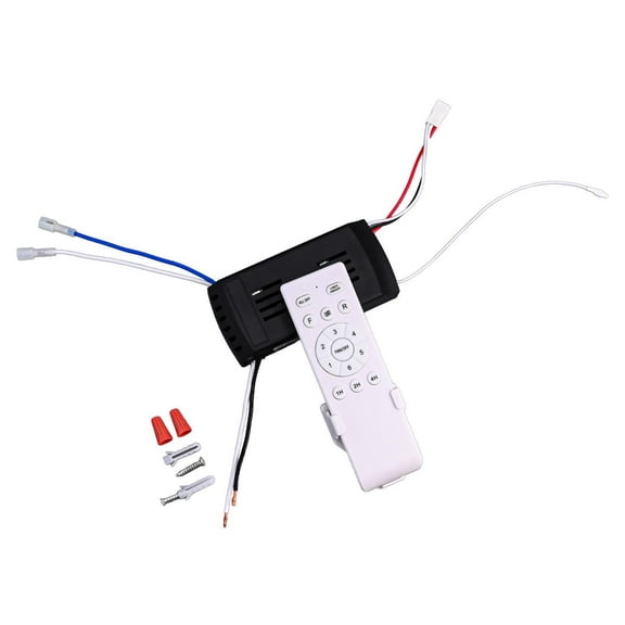 Frequency Conversion Ceiling Fan Remote Control Kit Light Receiver Controller English Version