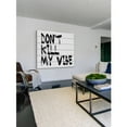 thumbnail image 4 of Marmont Hill "Don't Kill My Vibe" by Diana Alcala Painting Print on White Wood, 4 of 7
