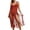 Red, variant on Swimsuit Cover Up for Women Boho Knit Openwork Beach Cover Up Tassel Hem Bikini for Summer Holiday