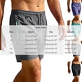 thumbnail image 3 of EOYWHK Chino Shorts Quick Dry Breathable Elastic Waist Chino Shorts for Men Soft Lightweight Casual Activewear Daily Wear Outdoor Black L, 3 of 6