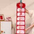 thumbnail image 3 of YAOMOBB Red Lucky Pocket Money Envelope Tassel Design 6 Slots Folding Red Envelope Wedding Decoration, 3 of 6