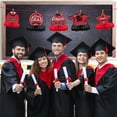 thumbnail image 3 of 2023 Graduation Hat Honeycomb Decoration Desktop Decoration Paper Fan Honeycomb Ball Graduation Party Decorative Object, 3 of 6