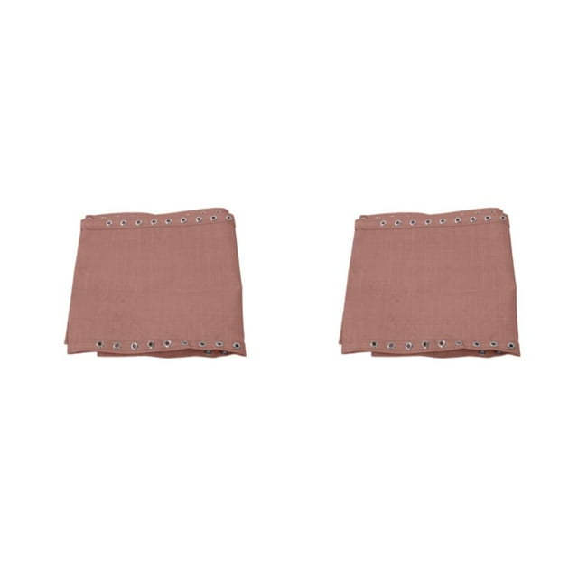 kurtrusly Cloth Chair Replacement Fabric Breathable And Comfortable Sturdy And Durable Made Of Fabric Coffee colour 160*43cm 2Set