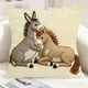thumbnail image 1 of Funda de almohada con estampado divertido del año del caballo, funda de cojín de lino para sofá, decoración del hogar, funda de cojín familiar, funda de almohada cuadrada, 1 of 8