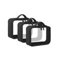 thumbnail image 1 of Bolsos de aseo con manija aprobados por la tsa, artículos de aseo líquidos de viaje transparentes, 1 of 4