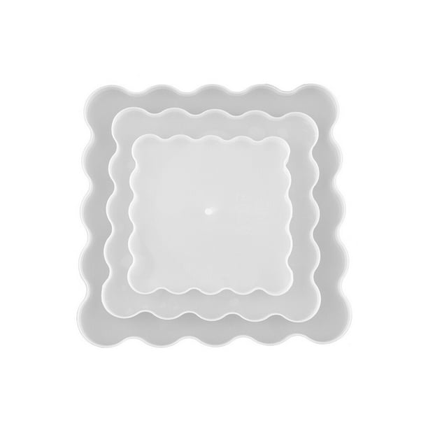 ziyahi Fruit Tray Rack Mold Set DIY Silicone Tray Mould Set Fruit Tray