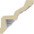 thumbnail image 3 of 3 1/2"H x 3 1/2"P x 5"F x 94 1/2"L Nouveau Crown Moulding, 3 of 14