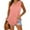 Pink, variant on TYGHBN Ladies' Fashion Casual Summer Women's Clothing V Neck Tailcoat Sleeveless Solid Color Vest T Shirt Vest Suspender Fashion Tops Athletic High Neck Tops for Women Belle Tops for Women Running