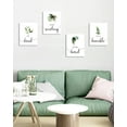 thumbnail image 3 of Boho Botanical Plant Inspirational Wall Decor, Motivational Wall Art, Office & Bedroom Wall Decor, Positive Quotes & Sayings, Daily Affirmations for Men, 8x10 inch (20x25 cm,Wooden Frames), 3 of 6