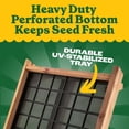 thumbnail image 6 of Pennington Red Cedar Wild Bird Ground Feeder, 12" Square, with Legs, Wild Bird Feeders, 6 of 13