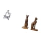 thumbnail image 5 of Estatua Abstracta De Gato Egipcio Pensador, Decoración Para Mesa, Sala De Estar, Estantería De Oficina, Sujetalibros, Figuritas, Adorno, Regalo De Inauguración De La Casa., 5 of 8