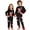 2pcs Black Sunglasses Santa, variant on WIBACKER Kids Christmas Santa Claus Pajamas Long Sleeve Holiday Pjs Set Toddler Boys Girls Xmas Jammies 2-14 Years