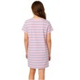 thumbnail image 4 of YOUYEDIAN Girls Summer Dress Short Sleeve Striped T Shirt Crop Dresses Casual Fashion Crewneck Sundress (Pink, 13-14 Years), 4 of 6