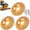 3pcs-b, variant on Wood Carving Tools for Angle Grinder, Anti-Clog High-Efficiency Design, Tungsten Carbide Sanding Discs for Wood Polishing, Buffing, Cutting & Shaping