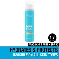 Neutrogena Hydro Boost Hyaluronic Acid SPF 50 Face Moisturizer Lotion, Skin Care, 1.7 oz
