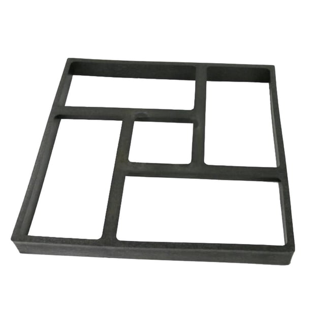 para s, de pavimentación de plástico para patio DIY, G 40x40cm Gloria Molde de pavimento de jardín
