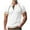 White, variant on Henley Shirt Men's Summer Classic Cotton Short Sleeve Button T Shirt Casual Shirts
