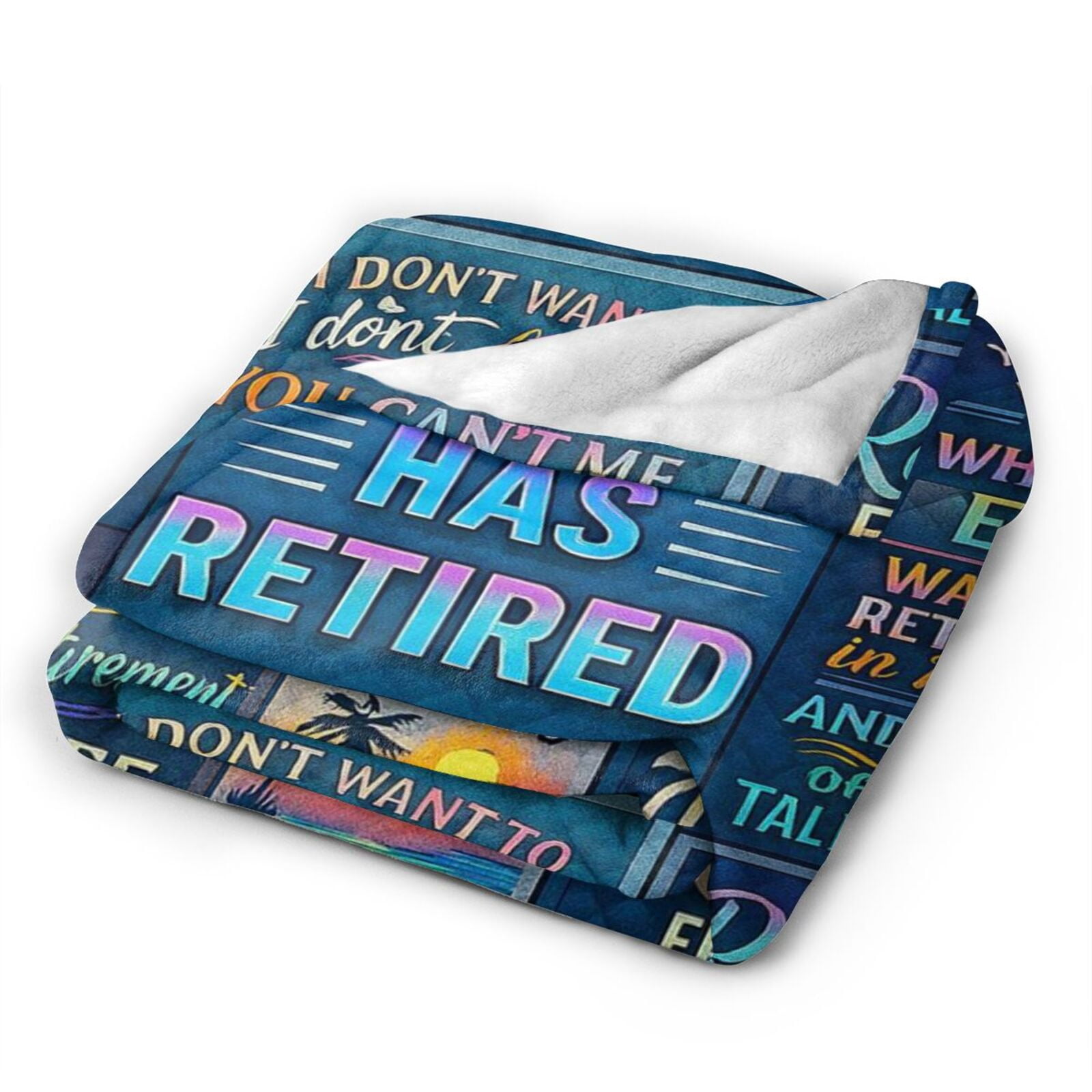 Retirement Gifts for Women Men, Best Retirement Gift, Retirement Gifts for Women 2025 Coworker Teacher, Retired Gifts for Christmas Throw Blanket 50x40