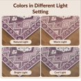 thumbnail image 7 of Design&I 2'x3' Washable Doormat Ultra-Thin & Non-Slip Skid-Resistant Purple Decorative Para Artwork Crisp Details Bedside Alfombras for Entryway, Indoor, 7 of 7