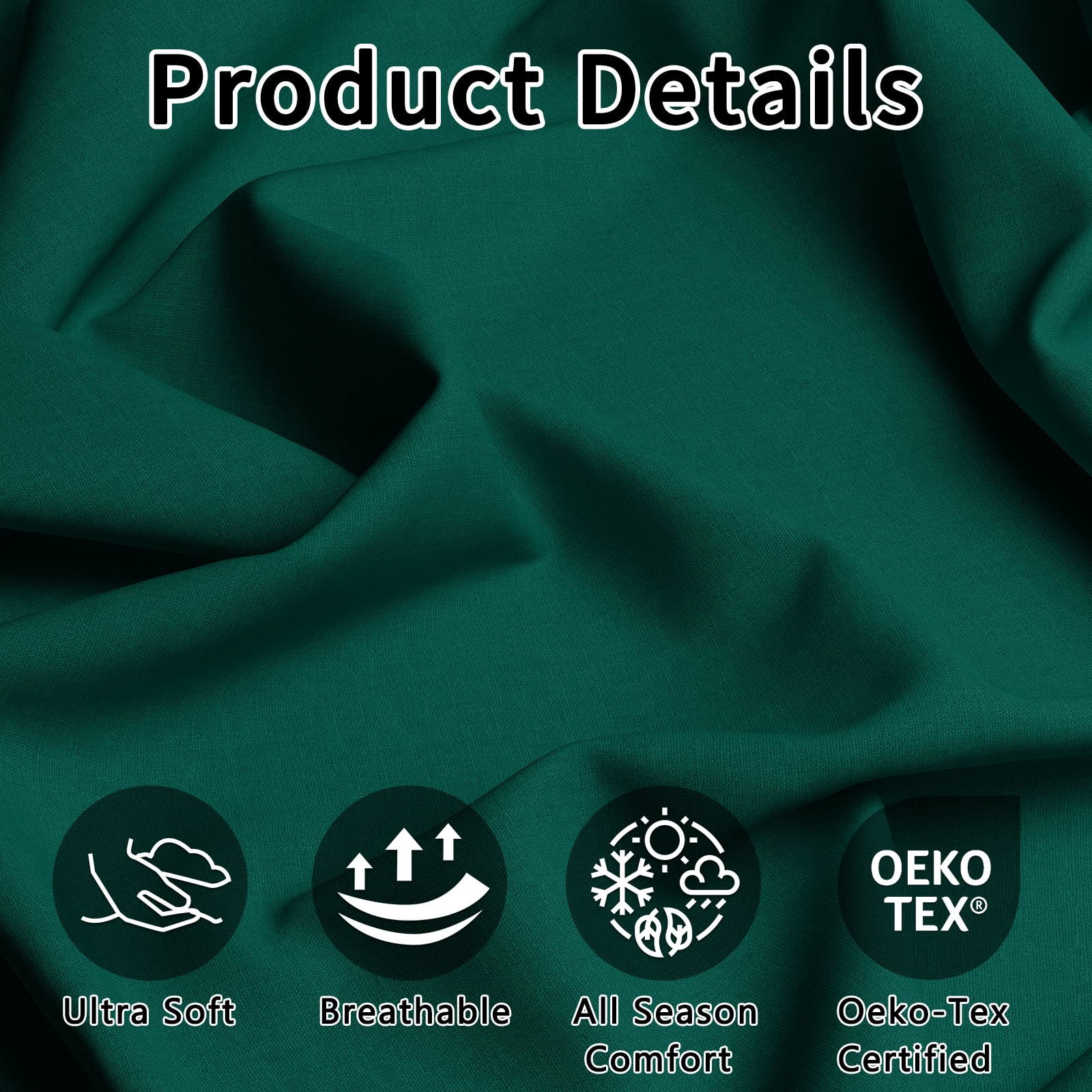 4Pcs Ultra-Soft 85g Sheet and Pillowcase Set, Soft Solid Color, Machine Washable, Suitable For All Seasons, Christmas Comfortable Bedding Set, Available For Single, Double, King, and Queen Beds