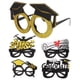 thumbnail image 1 of KAKOWELY 5 gafas de plástico y tela para graduación 2024, gafas de sol con purpurina para la clase de 2024., 1 of 5