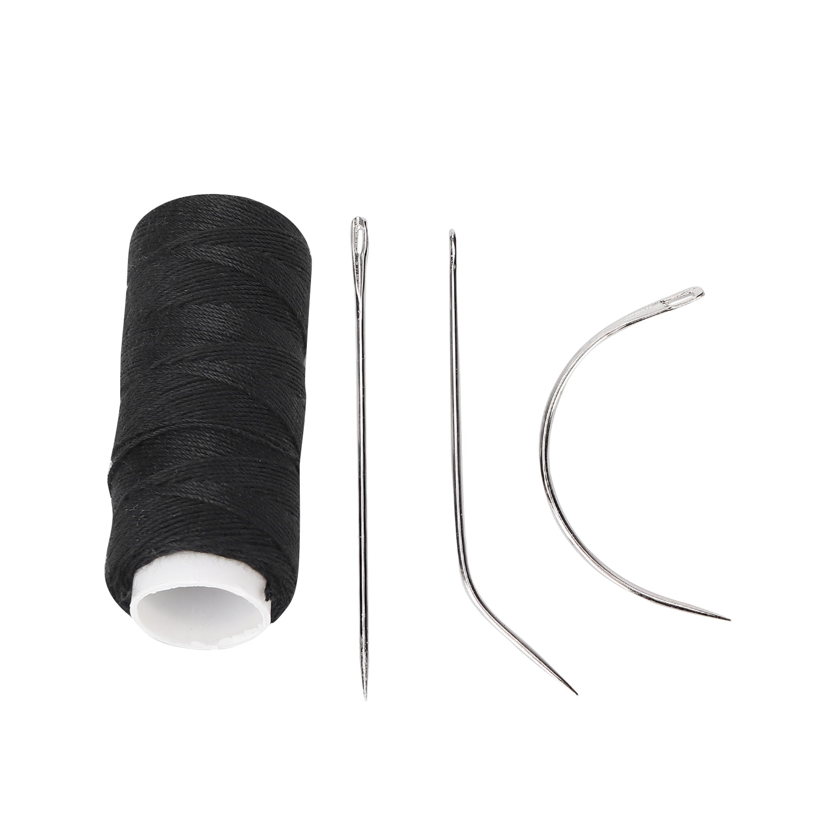 Curved Sewing , Hair Thread And Needle Tools Comfortable Grasp For Making  For Crafts For Weaving 