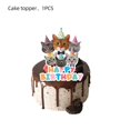 thumbnail image 1 of Conjunto de suministros para fiesta de gatitos, platos y vasos de papel, servilletas para almuerzo, decoraciones para fiesta de cumpleaños de gato, vajilla desechable para niños con pata de gato, 1 of 4
