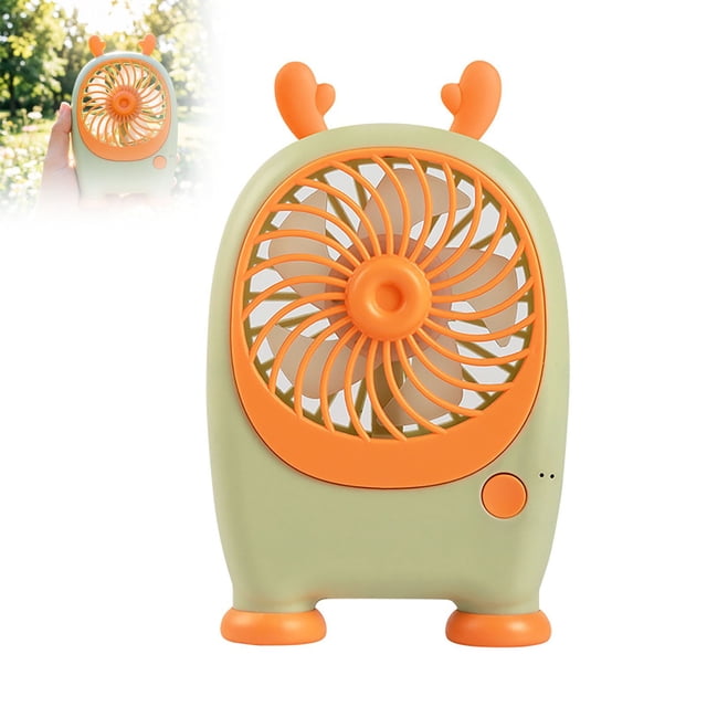 Portable USB Desk Fan With Flexible Gooseneck And Quiet For Home Computer