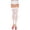 White, variant on Womens Sheer Lace Top Backseam Stockings
