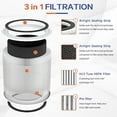 thumbnail image 2 of Core 300 Replacement Filter for LEVOIT Core 300 and Core 300s Air Purifier,3-in-1 True HEPA Filter with Activated Carbon Pre-Filter, Compare to Part No. Core 300-RF,1 Pack,White, 2 of 5
