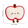 thumbnail image 2 of Fruit Plush Pillow Soft Stuffed Fruit Cushion Handcrafted Squishable Fruit Plushie Use as Home Sleep Companion or Indoor Space Decor Ideal Present for Family Daily Use and Holiday Gifting, 2 of 7