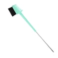 thumbnail image 1 of Dual Comb Eyebrow Brushes, Eyelash Comb Eyebrow Brush for Women, Eyelash Eyebrow Travel Makeup Tool, Light Green 8.15" Length, 1 of 7