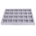 thumbnail image 2 of Caja de Almacenamiento de 24 Tragamonedas para Joyas Productos de Automóvil Cortacéspedes Jardín Plata, 2 of 9