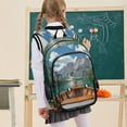 thumbnail image 7 of FORMRS Unisex School Backpack 17" Student Travel Bag with Laptop Compartment, Lake, 7 of 7