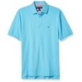 thumbnail image 2 of Polo Tommy Hilfiger de manga corta de algodón piqué azul, 2 of 6