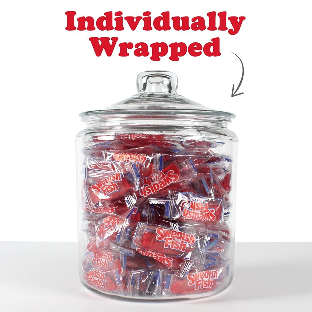 SWEDISH FISH Individually Wrapped Soft & Chewy Candy, School Lunch Box Snacks, 240 Count Box