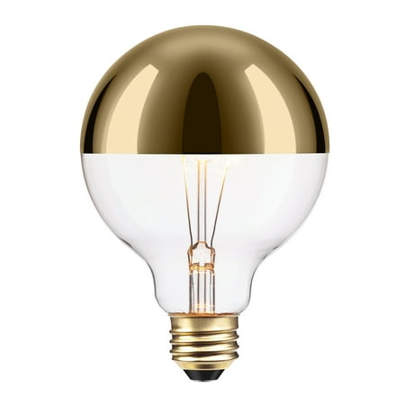 Globe Electric 40w Gold Designer Vintage Edison Oro Incandescent Light Bulb 84649 Globe Electric 40w Gold Designer Vintage Edison Oro Incandescent Light Bulb 84649