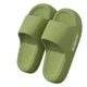 thumbnail image 1 of Zapatilla de nube de verano para mujer, chanclas informales de suela blanda para interior del hogar, sandalias antideslizantes para baño, zapatos deslizantes de playa para exteriores para hombre, 1 of 7