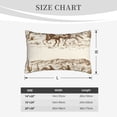 thumbnail image 4 of Goofa Western Desert Cowboys1 Pattern Pillow Case – Plush & Soft Cushion Cover, Hypoallergenic Throw Pillow Case for Comfortable Sleep with Envelope Closure-16"x24", 4 of 6